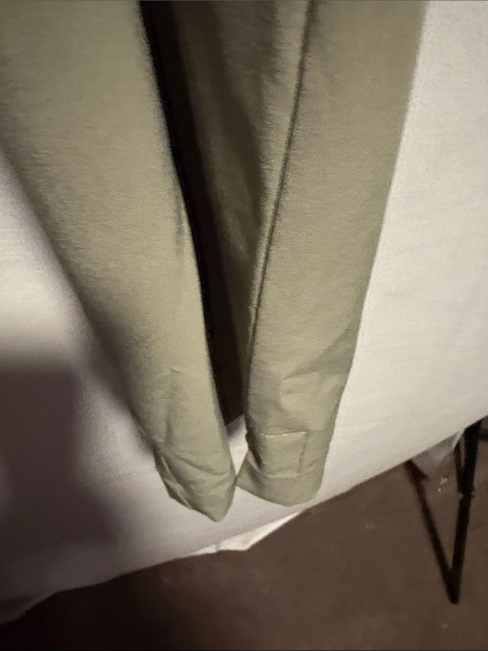 Chico's Olive Green Zip-Pocket Jogger Pants - Picture 6 of 8